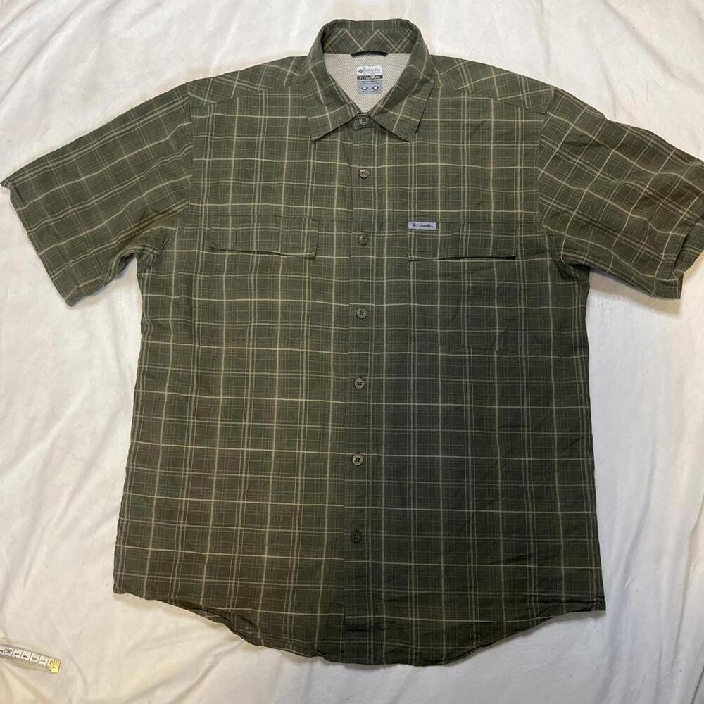 COLUMBIA TITANIUM PLAID SHIRT